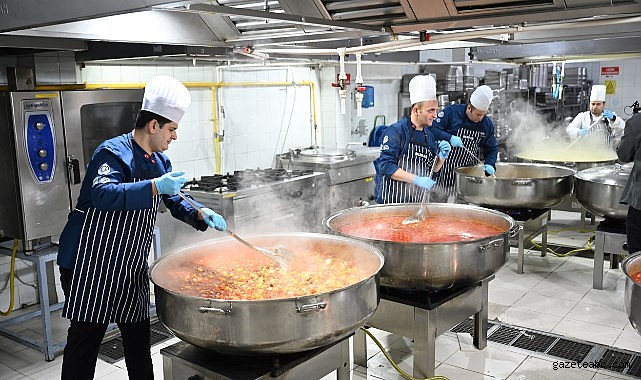 Bursa’da Ramazan Sofraları BURFAŞ’ta Hazırlanıyor