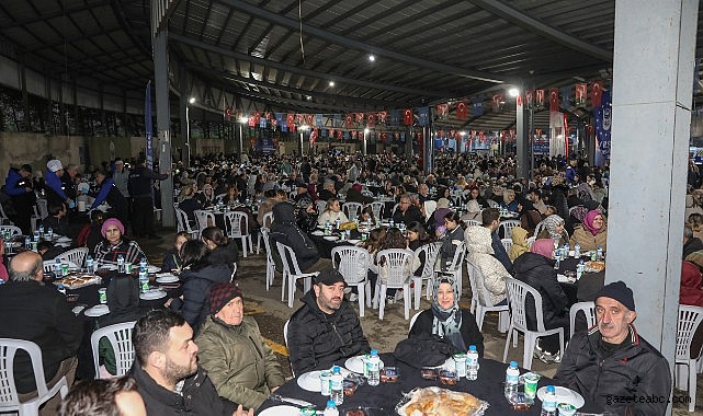 Bursa’da Ramazan Sofraları Yıldırım’da Kuruldu