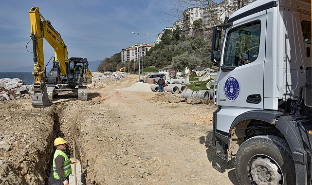 Bursa Gemlik'in altyapısına Büyükşehir gücü