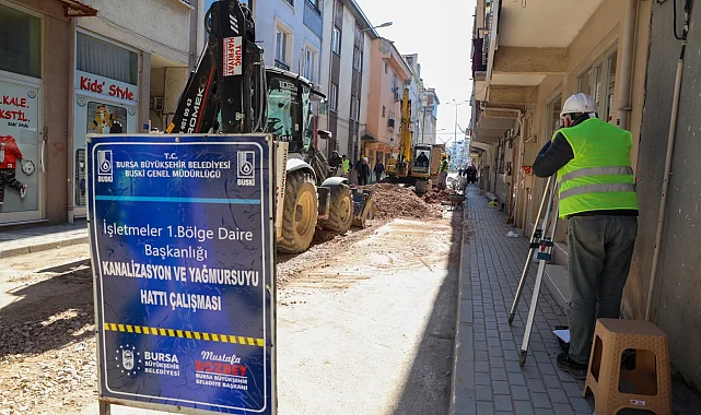 Bursa Gürsu'nun altyapısına Büyükşehir gücü