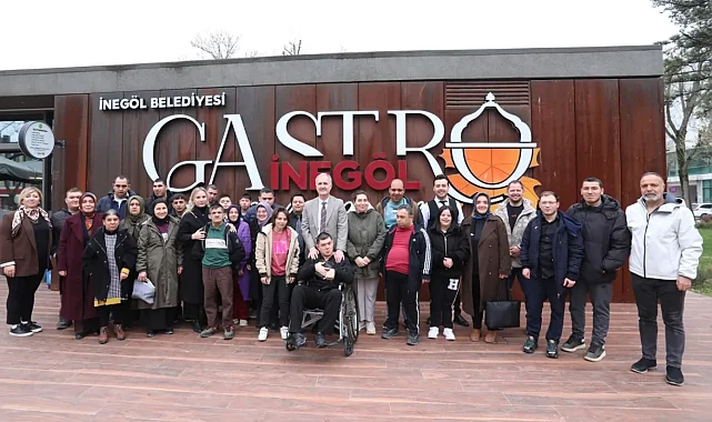 Bursa İnegöl'de Başkan Taban engelli öğrencilerle kahvaltıda buluştu