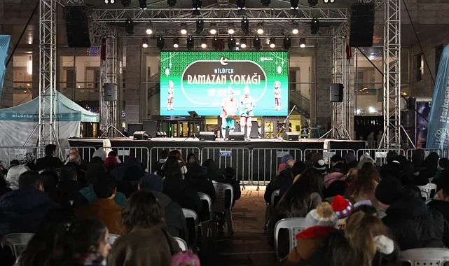 Bursa Nilüfer Ramazan Sokağı'nda Muşlular gecesi coşkusu