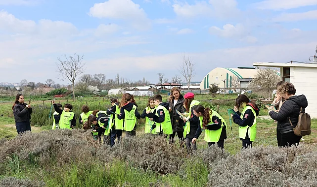 Bursa Nilüfer'de Bostan Kaşifleri tarımı deneyimledi