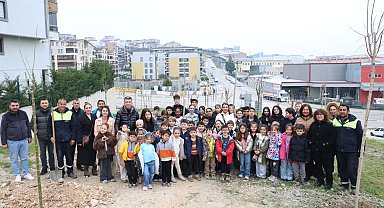 Bursa Nilüfer'de miniklerden doğaya nefes