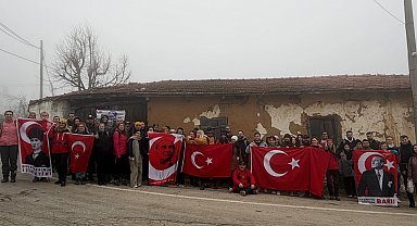 Bursa Nilüfer'den 18 Mart anısına doğa yürüyüşü