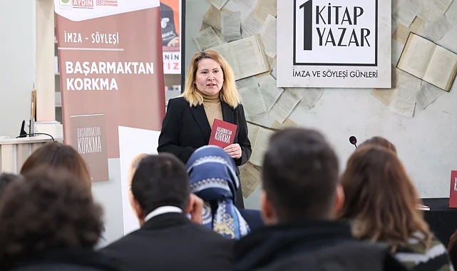 Bursa Osmangazi'de '1 Kitap 1 Yazar'ın konuğu Cansel Oruç oldu