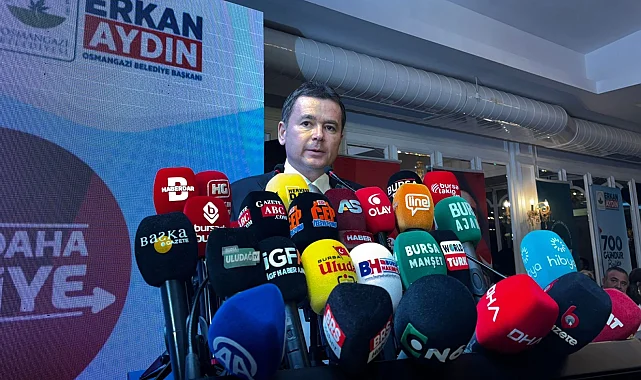 Bursa Osmangazi'de Başkan Aydın'dan 700 gün değerlendirmesi: 58 vaadin yüzde 70'ini hayata geçirdik