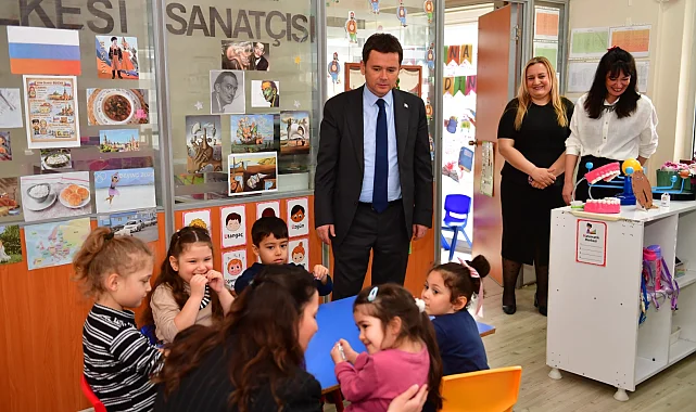 Bursa Osmangazi'de bayram neşesi 'minik kalpler'de