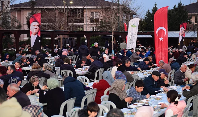 Bursa Osmangazi'de Gönül Sofraları Yenibağlar'da kuruldu