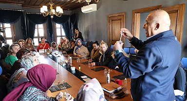 Bursa Osmangazi'de kadınlara üretim ve kazanç fırsatı