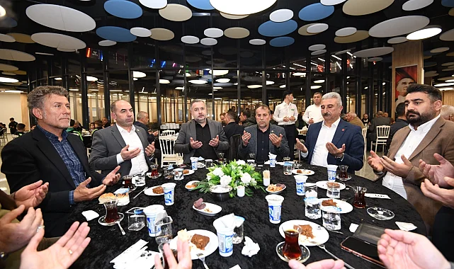 Bursa Osmangazi'de spor camiası iftar sofrasında buluştu