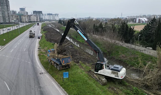 Bursa'da Ayafatma Deresi'nde kapsamlı temizlik