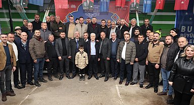 Bursa'da Başkan Bozbey İzniklilerle buluştu