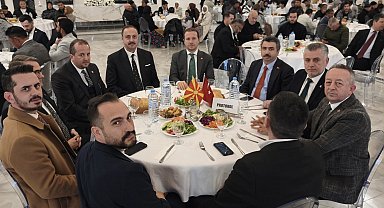 Bursa'da Başkan Yılmaz Evlad-ı Fatihan ile kardeşlik sofrasında