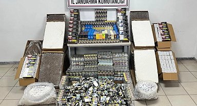 Bursa'da binlerce kaçak sigara ele geçirildi