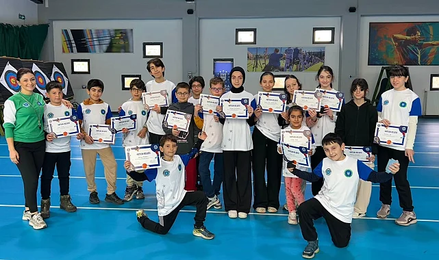 Bursa'da Kış Okullarında sertifika heyecanı