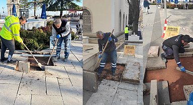 Bursa'da tarihi Tophane Meydanı yenilendi
