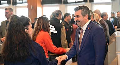 Bursa'da Yıldırım Belediyesi bayramlaştı