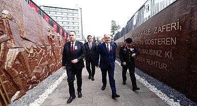 Çanakkale Zaferi'nin 111. yılında şehitler Manisa'da anıldı