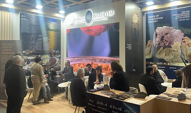 Çorum Belediyesi, Berlin fuarında yerini aldı