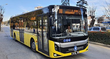 Çorum'da bayramda toplu taşıma ücretsiz