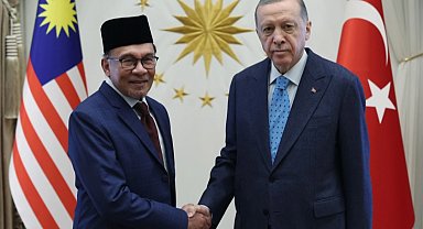 Cumhurbaşkanı Erdoğan, Enver İbrahim'le görüştü