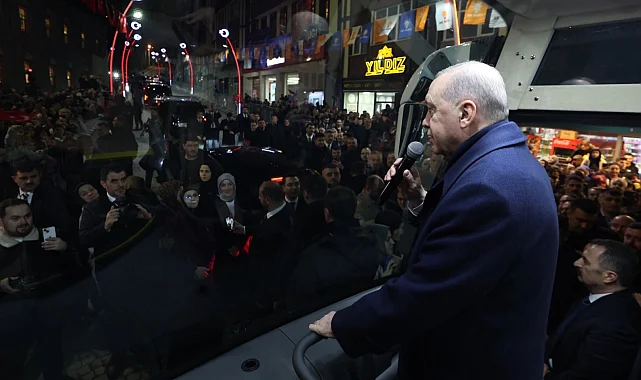 Cumhurbaşkanı Erdoğan memleketi Rize'de