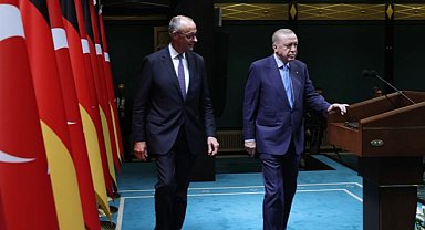 Cumhurbaşkanı Erdoğan, Merz ile İran'daki gelişmeleri görüştü