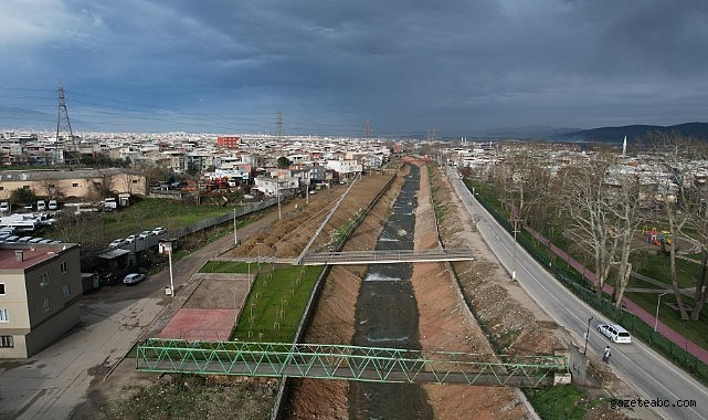 Deliçay Deresi’ni Modern Yaşam Alanına Dönüştü