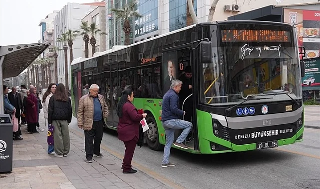 Denizli Büyükşehir'den bayramda ücretsiz ulaşım kolaylığı