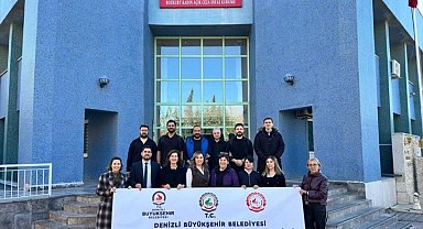 Denizli'de Kent Konseyi Kadın Meclisi'nden anlamlı ziyaret