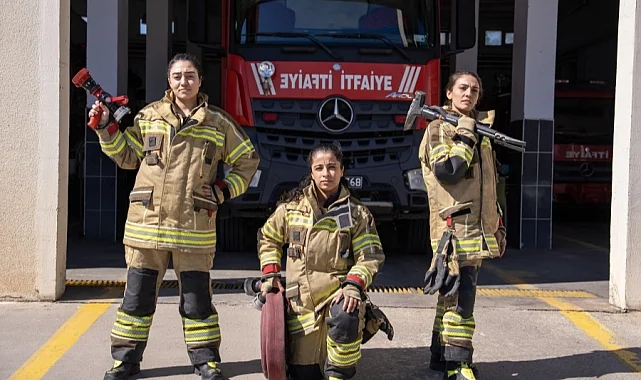 Diyarbakır İtfaiyesi'nde kadınlar tabuları yıkıyor