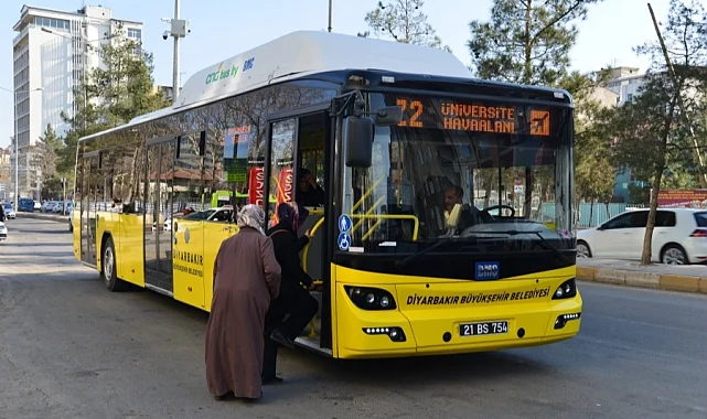 Diyarbakır'da bayramda toplu ulaşım ücretsiz olacak