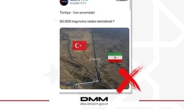 DMM'den "80 bin mayın temizlendi' iddiasına yalanlama