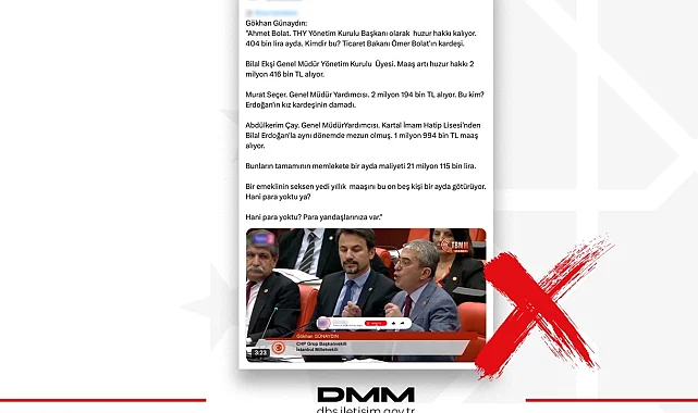 DMM'den THY iddialarına yanıt