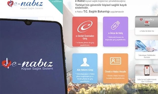 e-Nabız'da yeni özellik