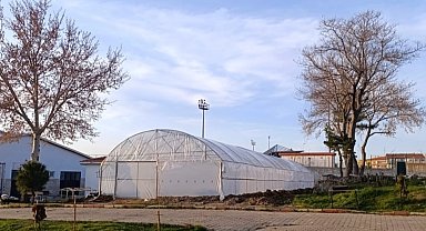 Edirne Keşan MTAL'de sera heyecanı