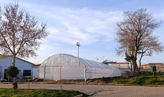 Edirne Keşan MTAL'de sera heyecanı