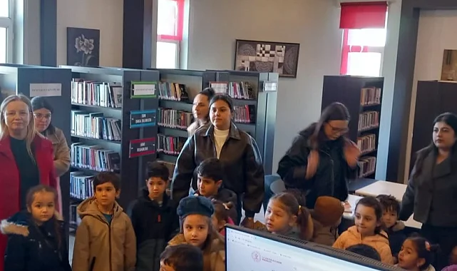 Edirne Keşan'da Kütüphane Haftası doludizgin başladı