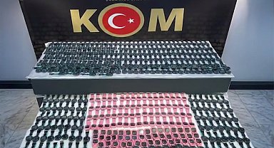 Edirne'de 2 milyon TL'lik kaçak ürün ele geçirildi