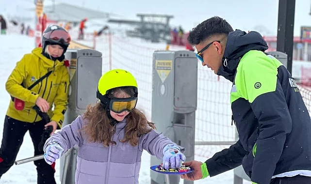 Erciyes A.Ş. bayram sevincini pistlere taşıdı