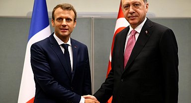 Erdoğan, Macron ile küresel çatışmaları görüştü