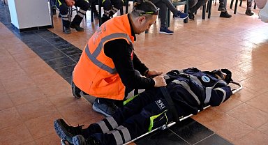 Eskişehir'de ESKİ'den afet ve acil durum eğitimi