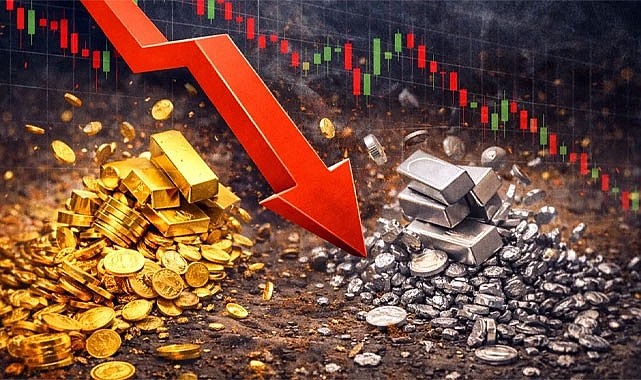 Faiz Beklentisiyle Altın ve Gümüş Sarsılıyor