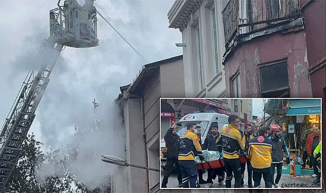 Fatih’te Büyük Yangın Faciası