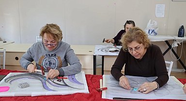 Filografi sanatı Maltepe'de yeniden hayat buluyor