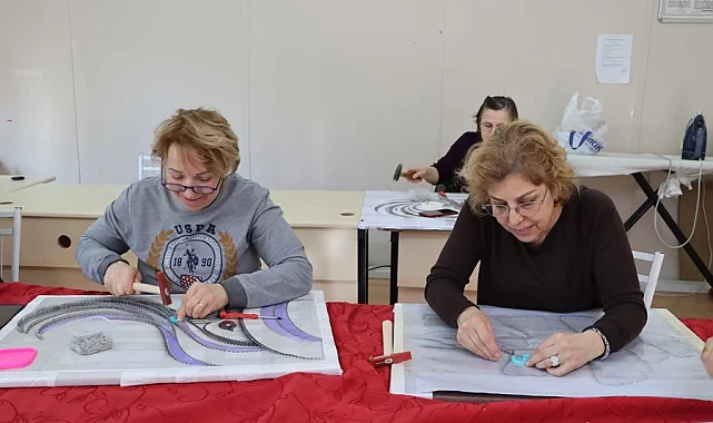 Filografi sanatı Maltepe'de yeniden hayat buluyor