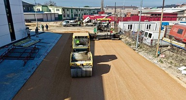 Gemlik’te Yol ve Altyapı Çalışmaları Hız Kesmeden Devam Ediyor