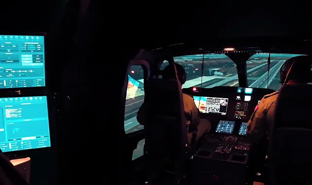 GÖKSİM göreve hazır.... GÖKBEY pilotları yerli simülatörle eğitim alacak