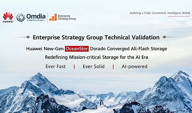 Huawei Yeni Nesil OceanStor Dorado Converged All-Flash Storage, Enterprise Strategy Group teknik doğrulamasından geçti